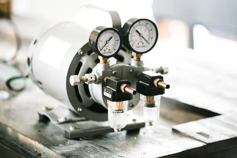Pressure gauges on a water system
